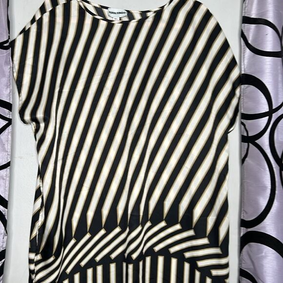 Fern Finds Contrast stripe Shift Dress/Tunic Medium/Large - Picture 4 of 15